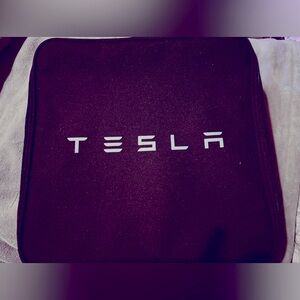 Tesla charging adapter set in case